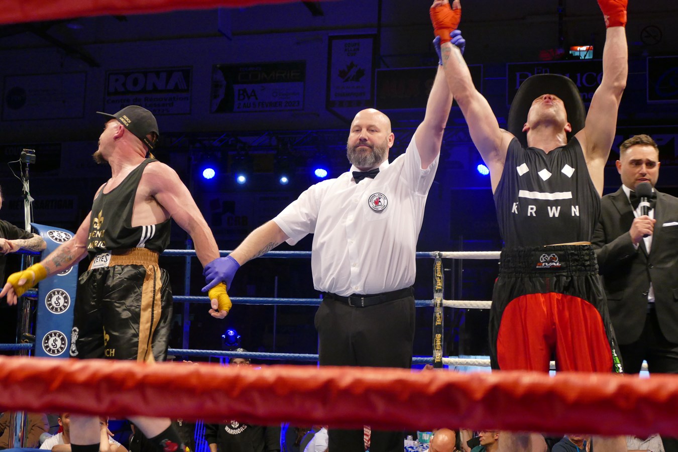 Une belle soirée de boxe à Saint-Georges