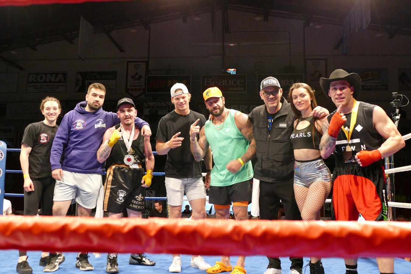 Une belle soirée de boxe à Saint-Georges