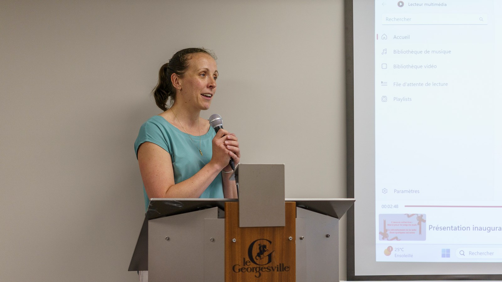 Sarah Bellemare, coordonnatrice des services administratifs au Bercail