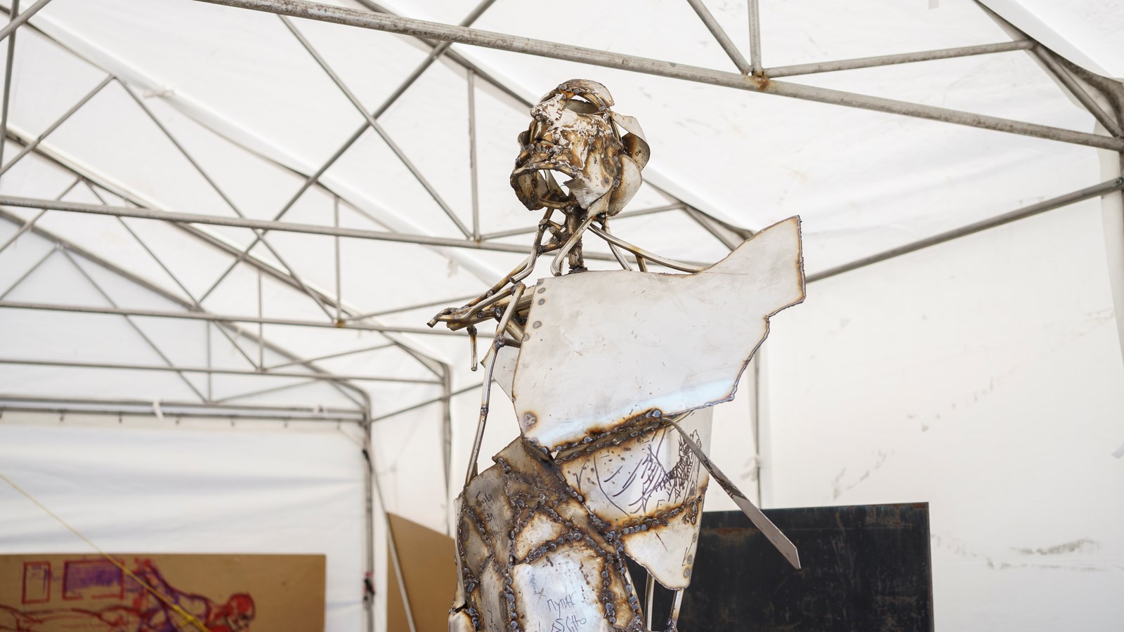 Quelques images du Symposium international de la sculpture à Saint-Georges
