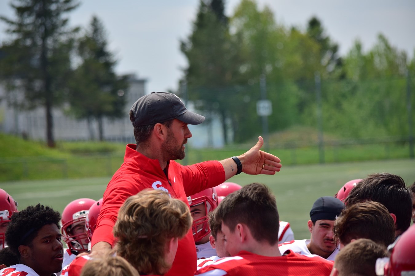 Football: les Dragons de la Polyvalente de Saint-Georges en rodage