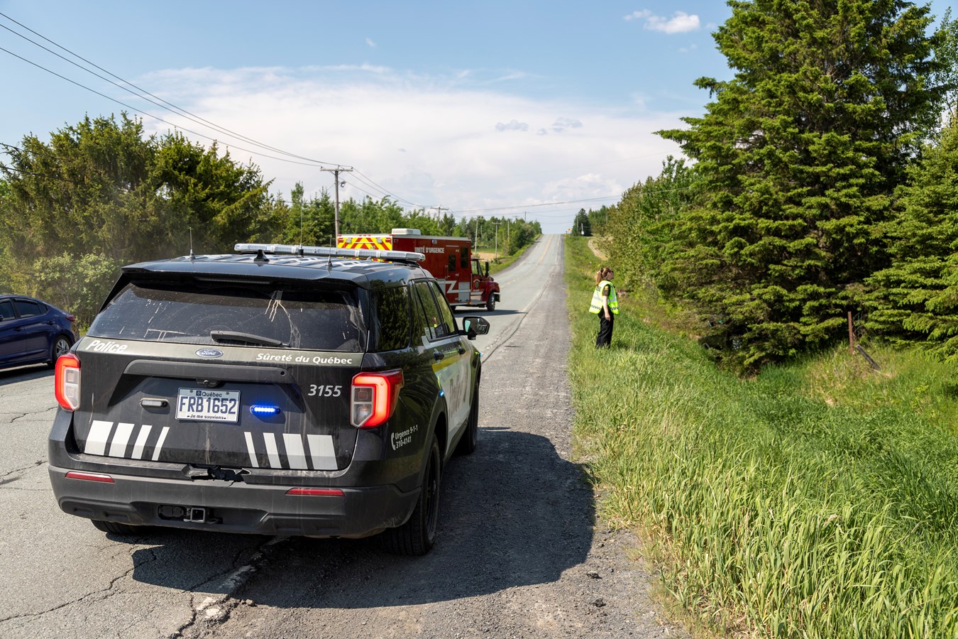 Un blessé mineur dans une sortie de route