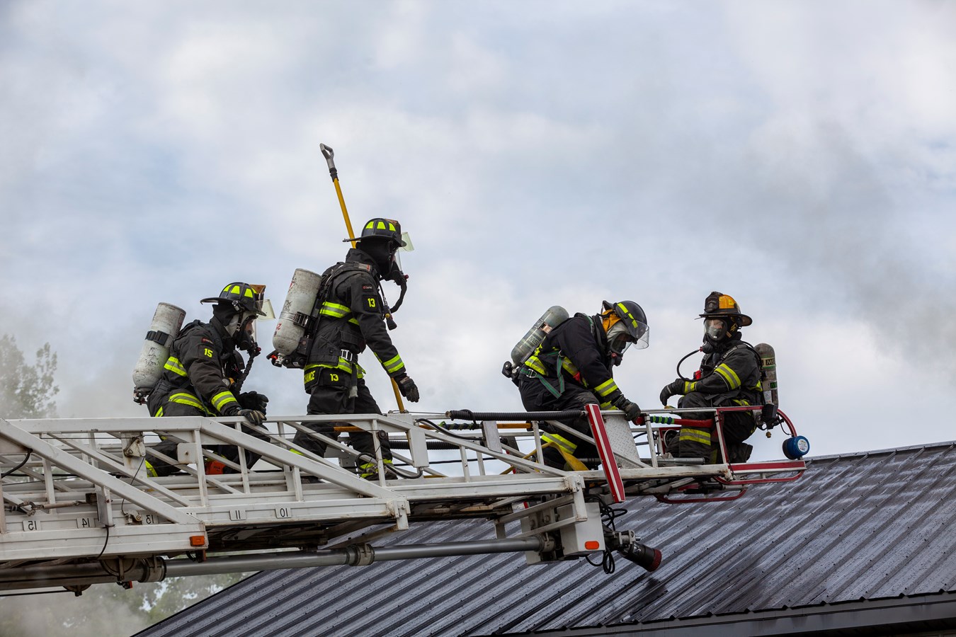 Saint-Frédéric: incendie dans un garage en construction