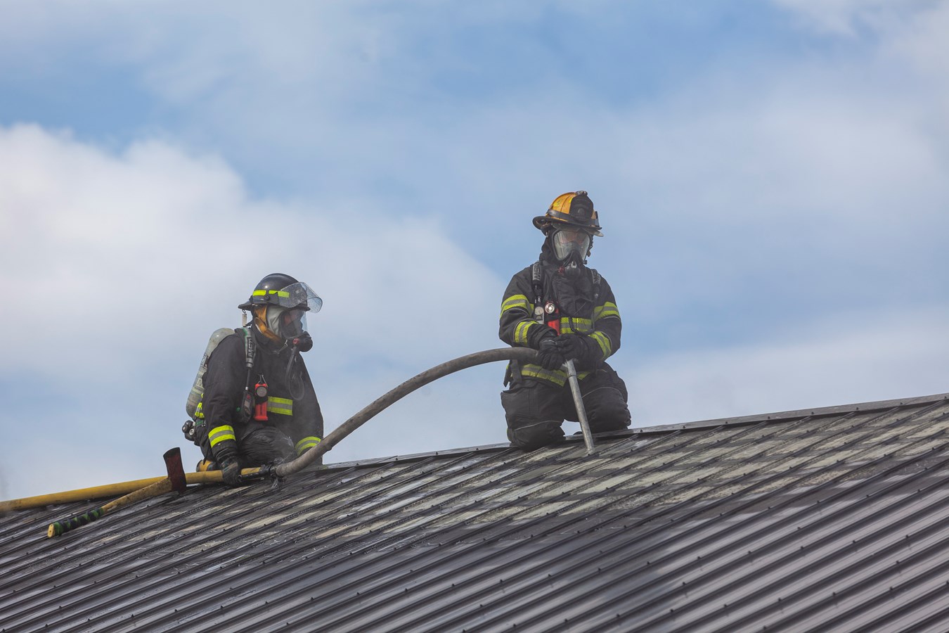 Saint-Frédéric: incendie dans un garage en construction