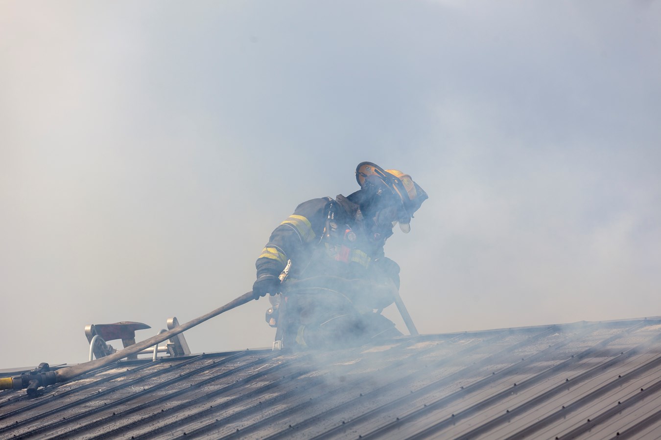 Saint-Frédéric: incendie dans un garage en construction
