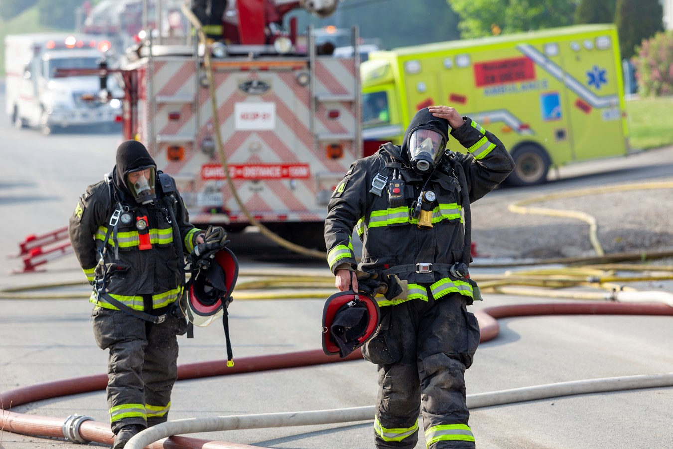 Saint-Frédéric: incendie dans un garage en construction
