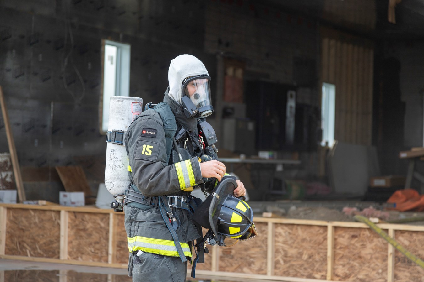 Saint-Frédéric: incendie dans un garage en construction
