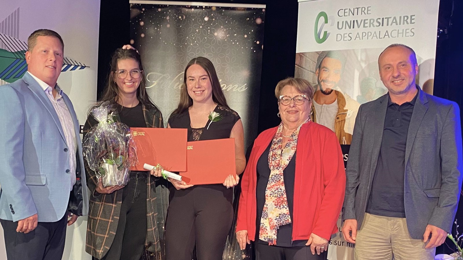 Remise des diplômes et des bourses au Centre universitaire des Appalaches 