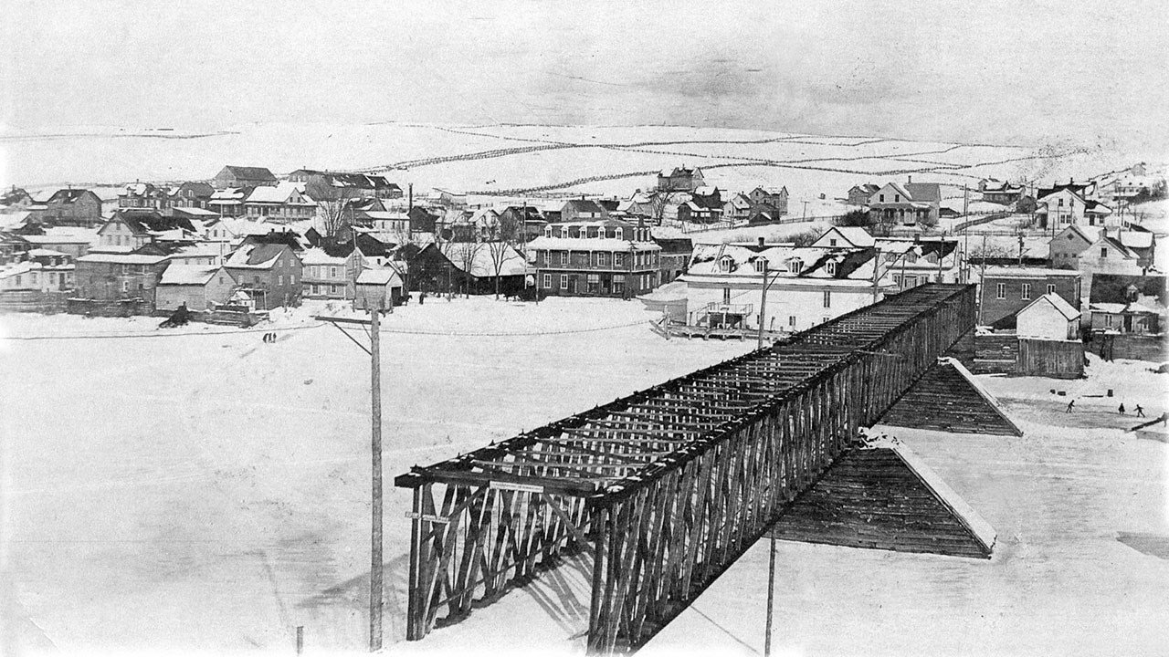 Scènes de la vie courante à Saint-Georges il y a 100 ans