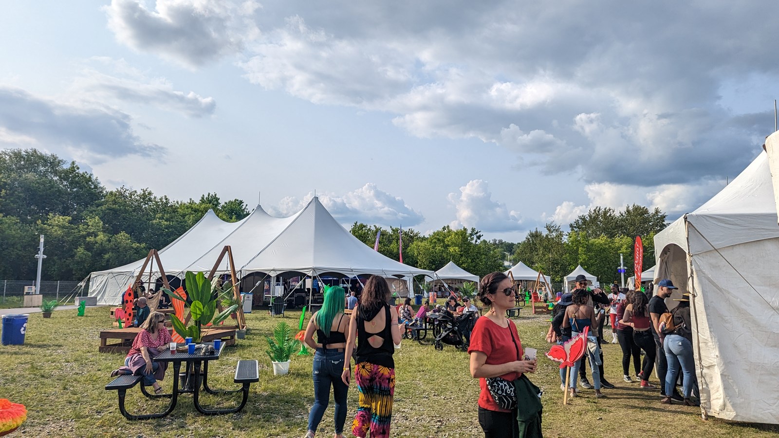 Les festivaliers