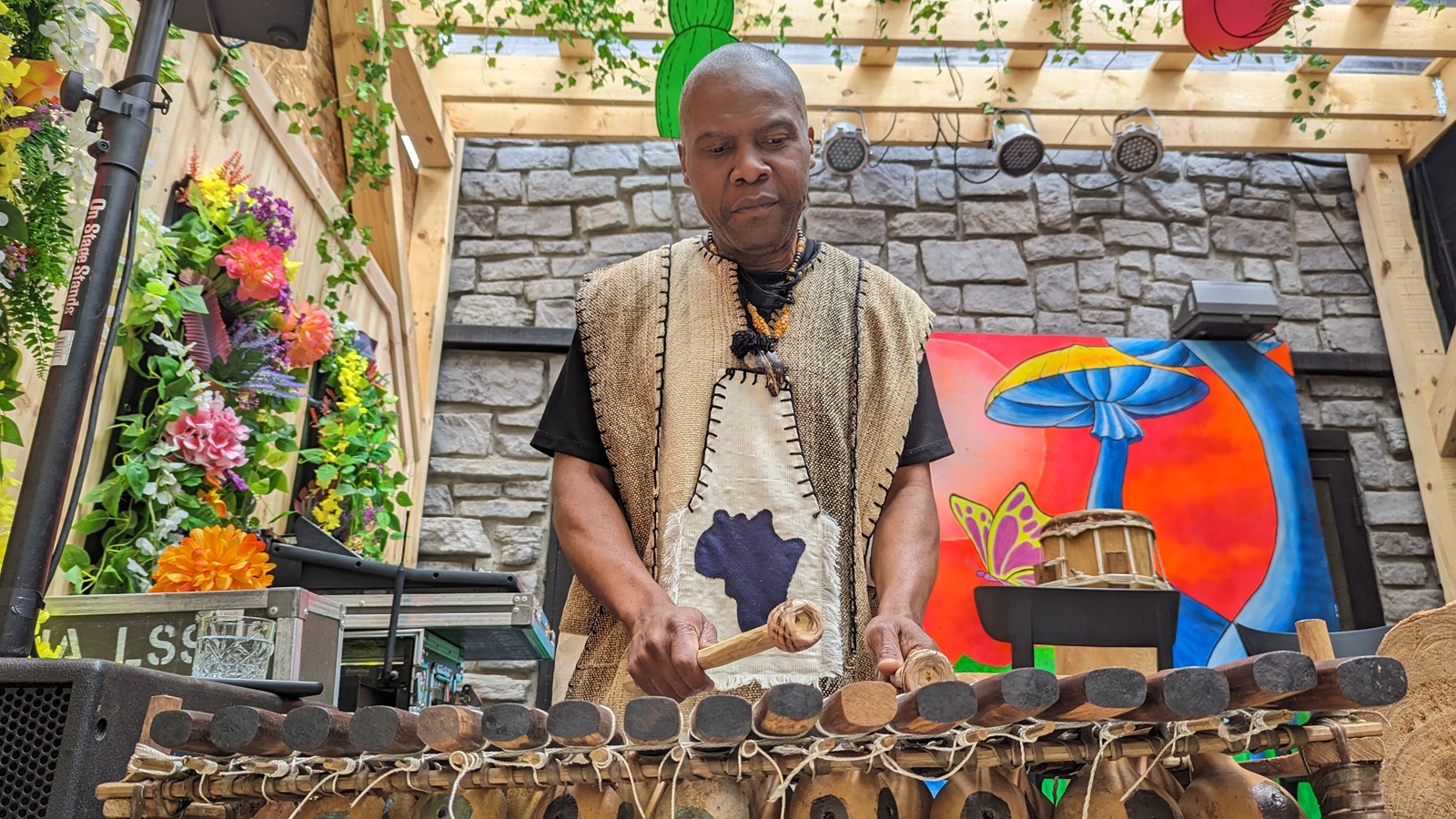 Atelier de musique camerounaise - Samedi matin à la brasserie Murtha