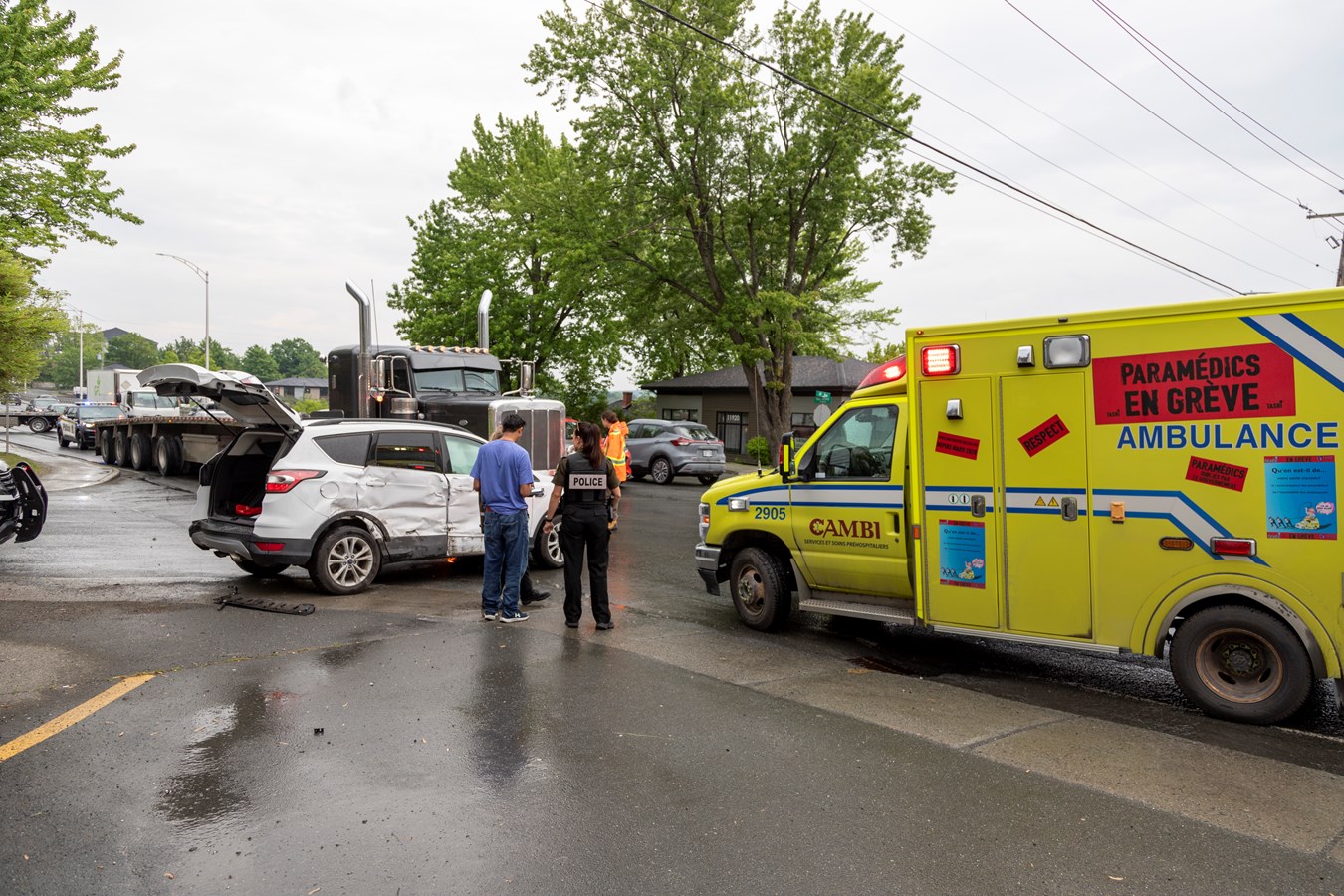 Collision à Saint-Georges