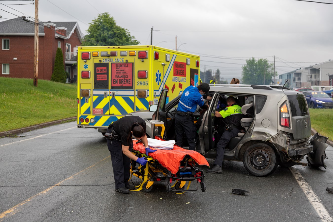 Collision à Saint-Georges