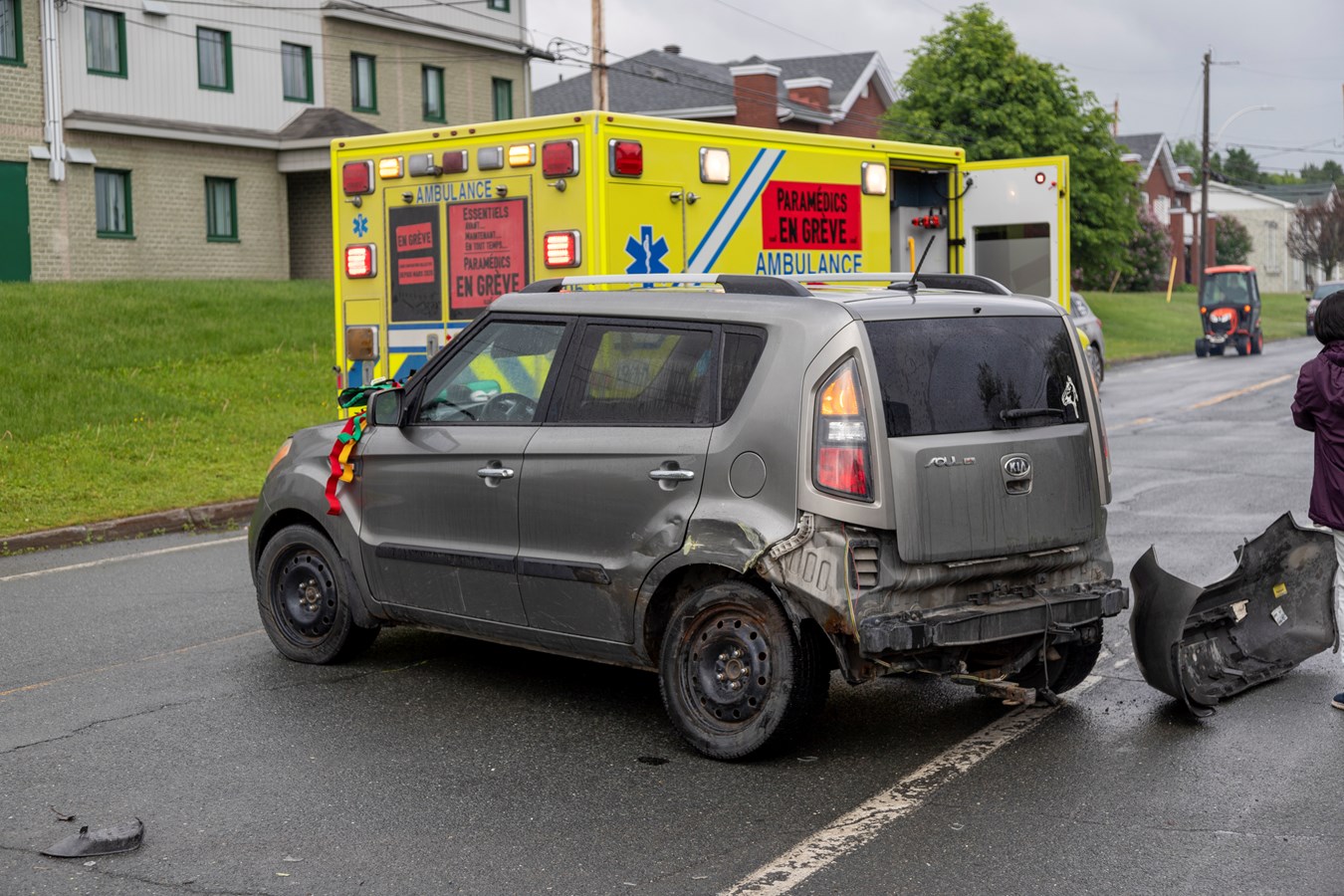 Collision à Saint-Georges