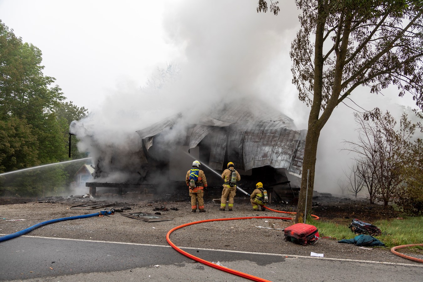 Scott: un incendie criminel survenu tôt ce matin
