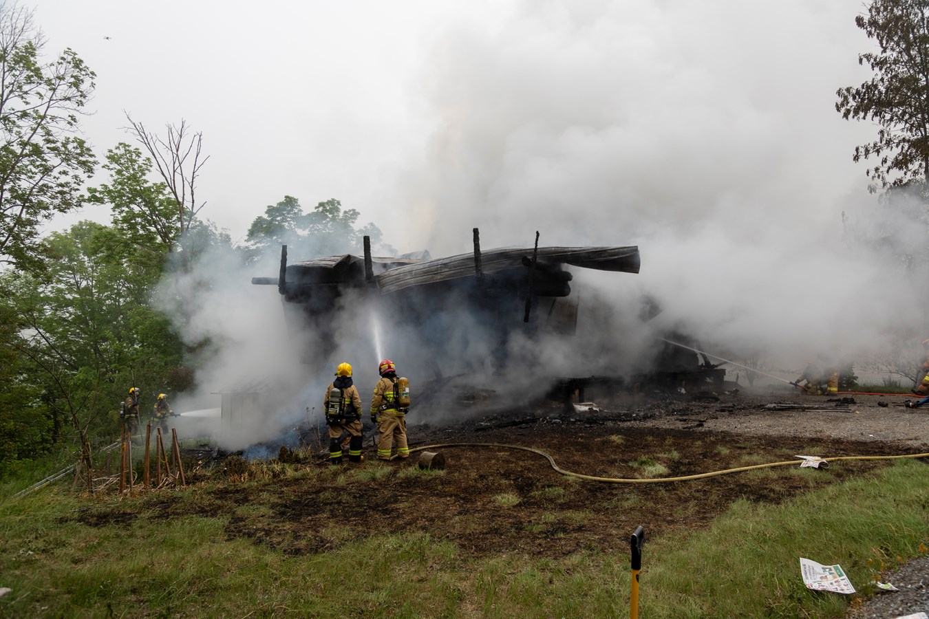 Scott: un incendie criminel survenu tôt ce matin