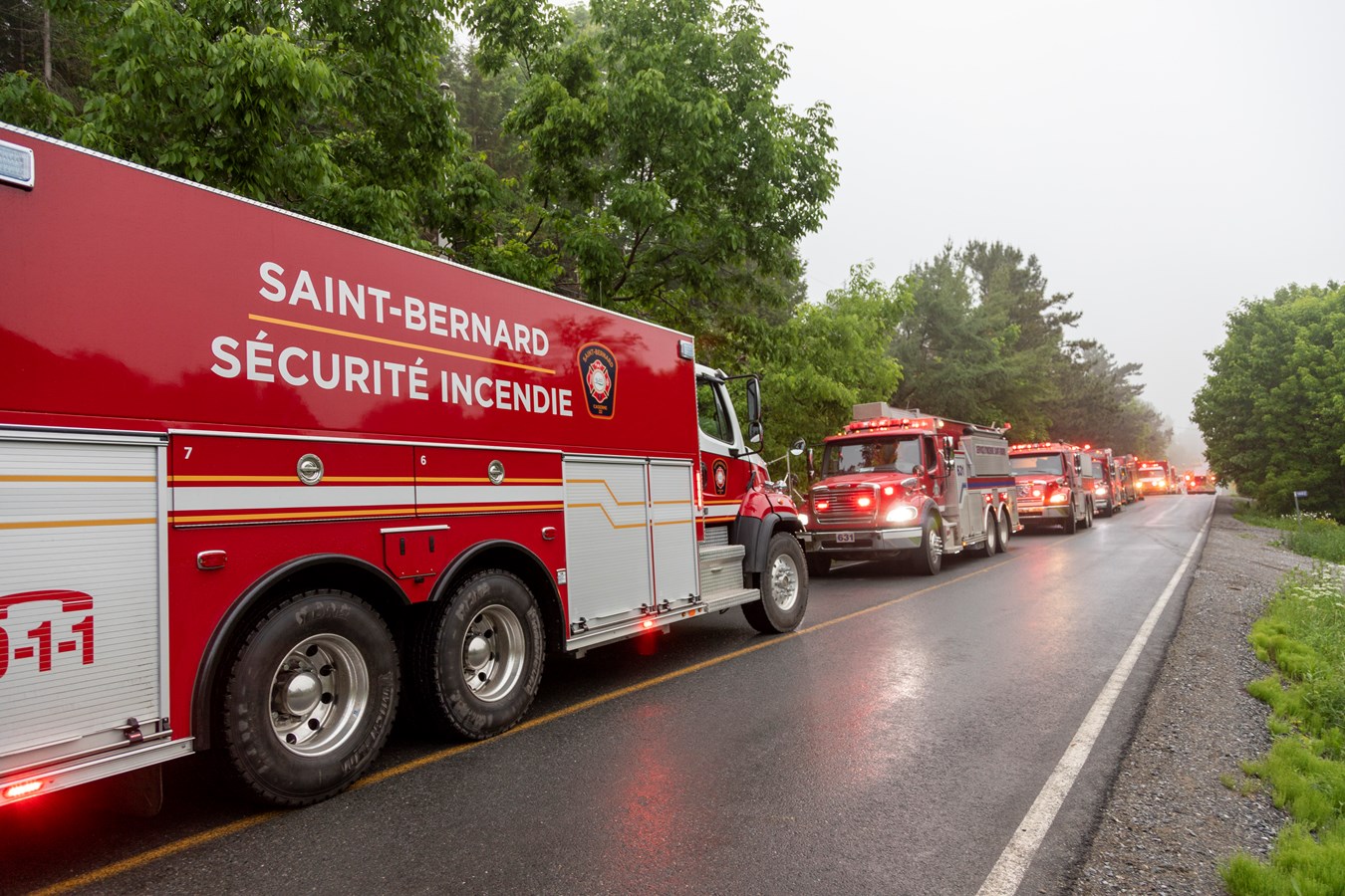 Scott: un incendie criminel survenu tôt ce matin
