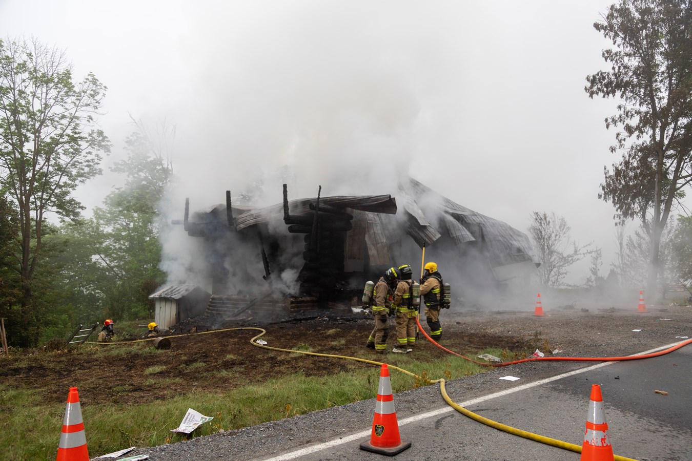 Scott: un incendie criminel survenu tôt ce matin