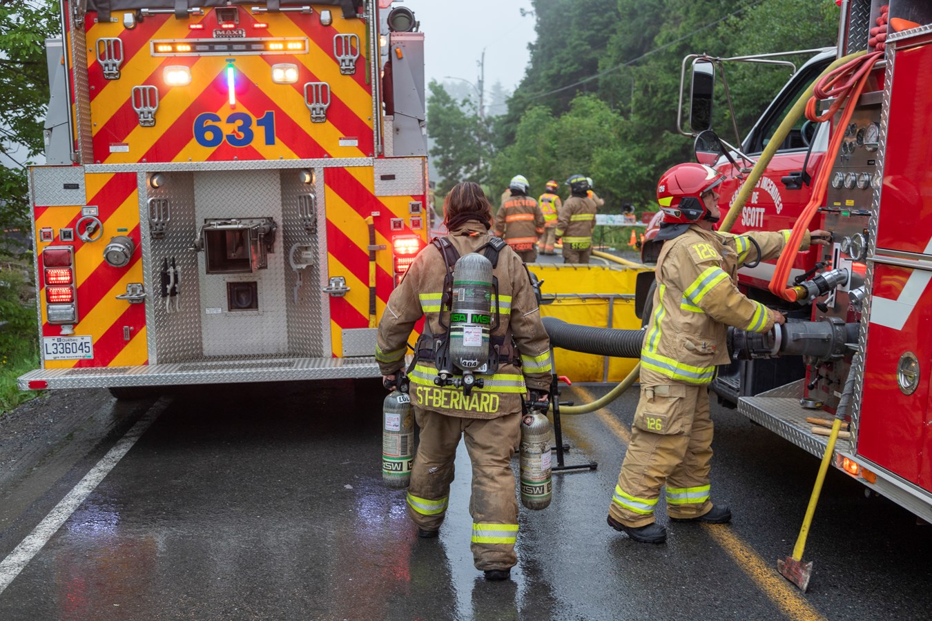 Scott: un incendie criminel survenu tôt ce matin
