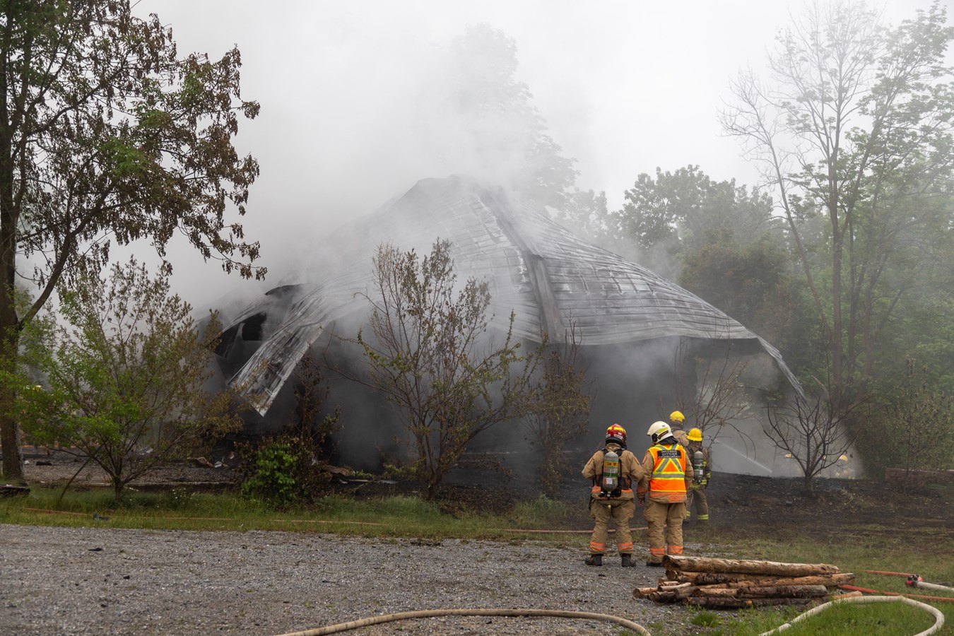 Scott: un incendie criminel survenu tôt ce matin