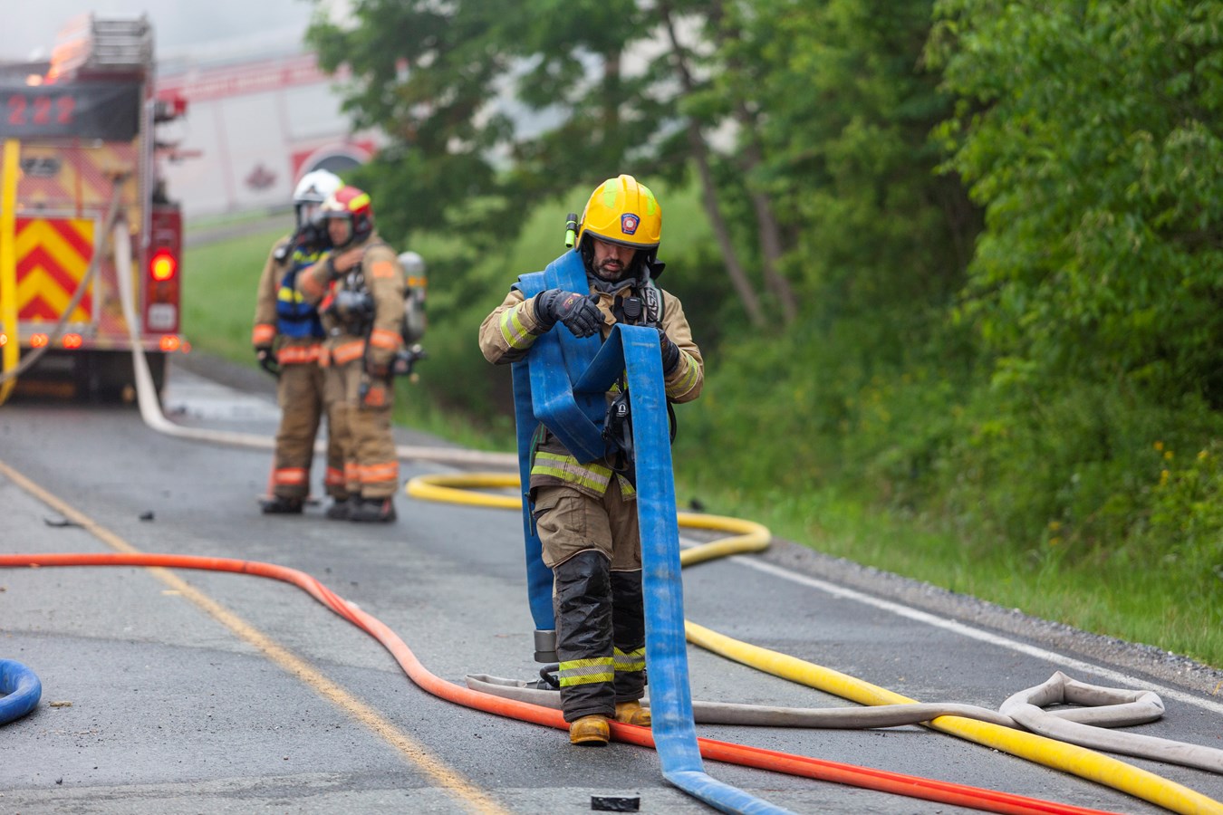 Scott: un incendie criminel survenu tôt ce matin