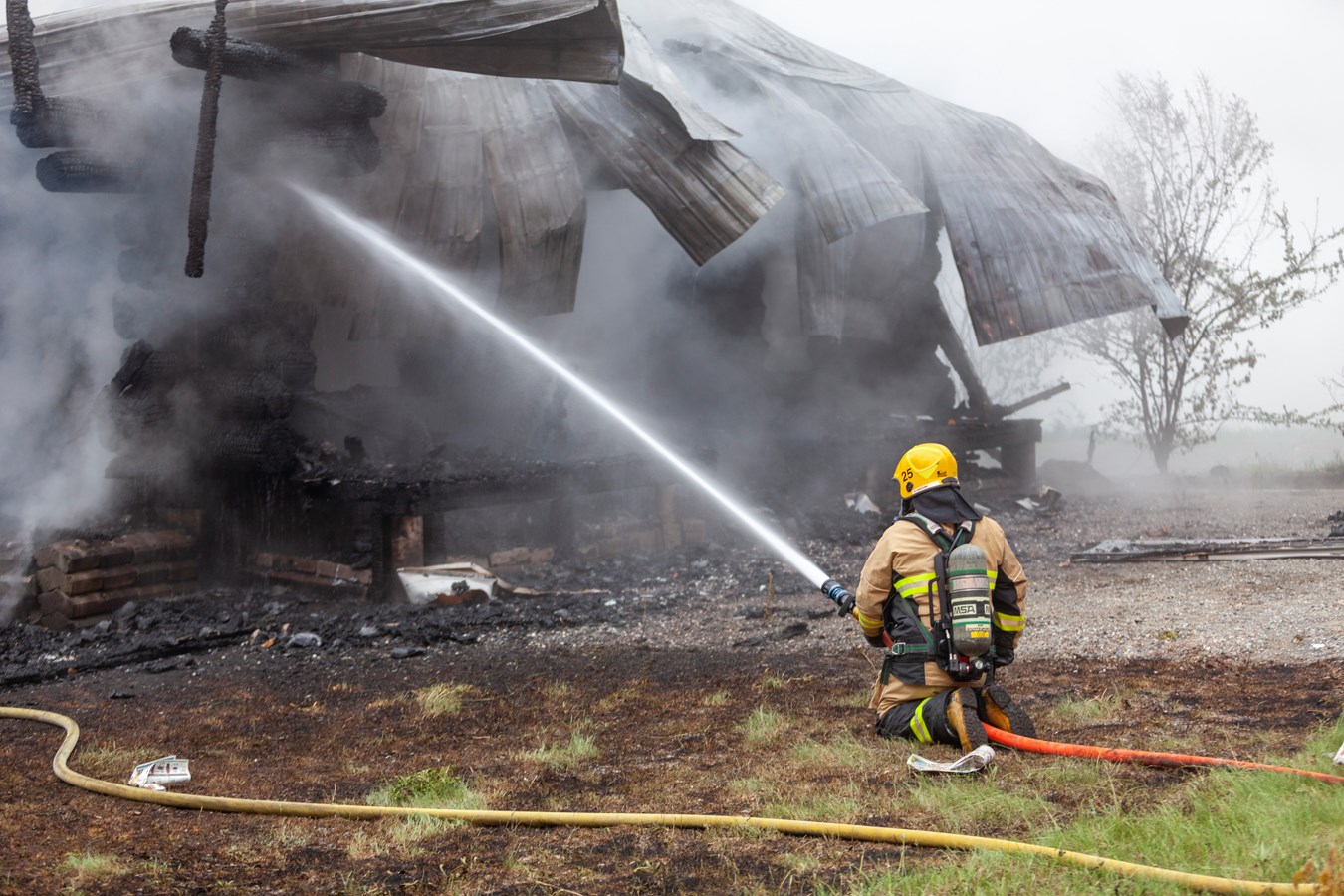Scott: un incendie criminel survenu tôt ce matin