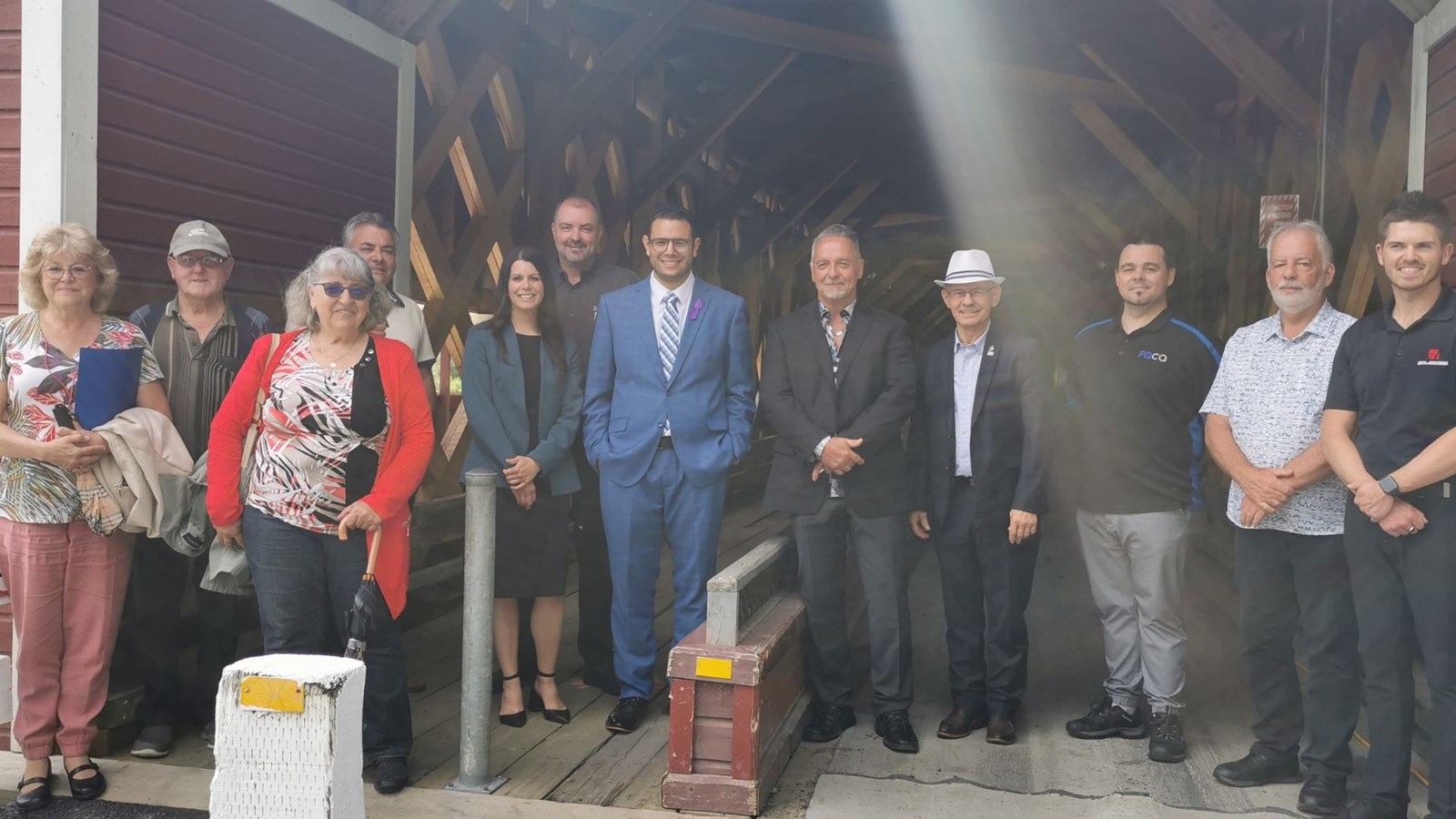 «C'est enfin fait!» — Alain Veilleux, maire de Notre-Dame-des-Pins