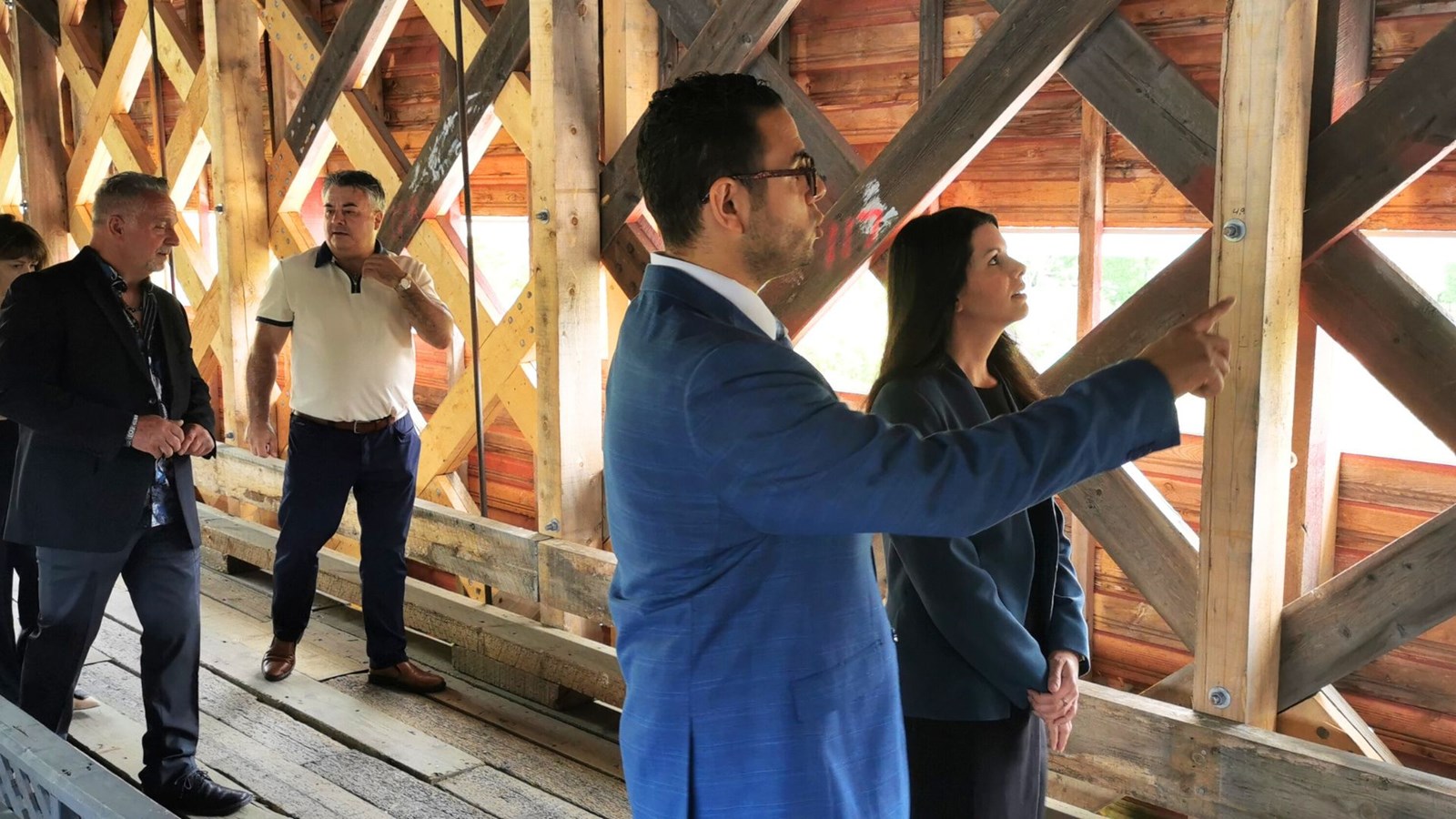 «C'est enfin fait!» — Alain Veilleux, maire de Notre-Dame-des-Pins