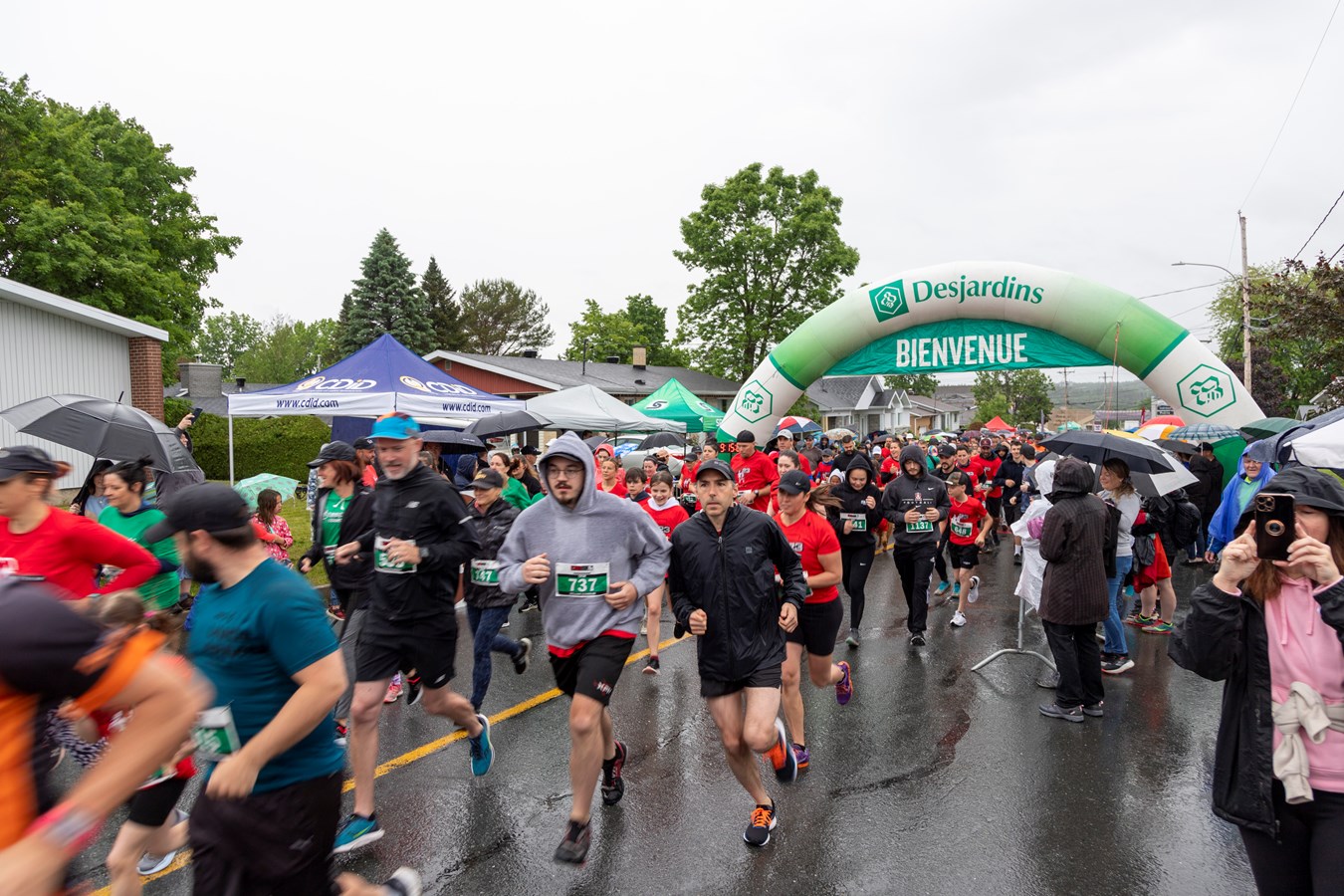 Plus de 1 400 participants au Défi Beauceron de Saint-Prosper