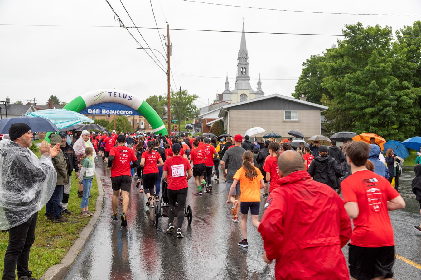 Plus de 1 400 participants au Défi Beauceron de Saint-Prosper