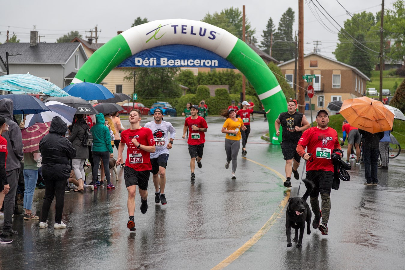 Plus de 1 400 participants au Défi Beauceron de Saint-Prosper