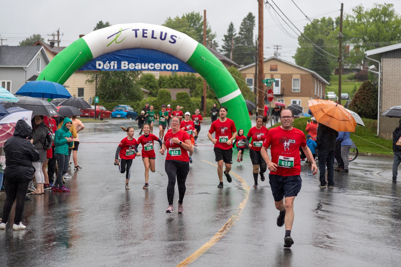 Plus de 1 400 participants au Défi Beauceron de Saint-Prosper