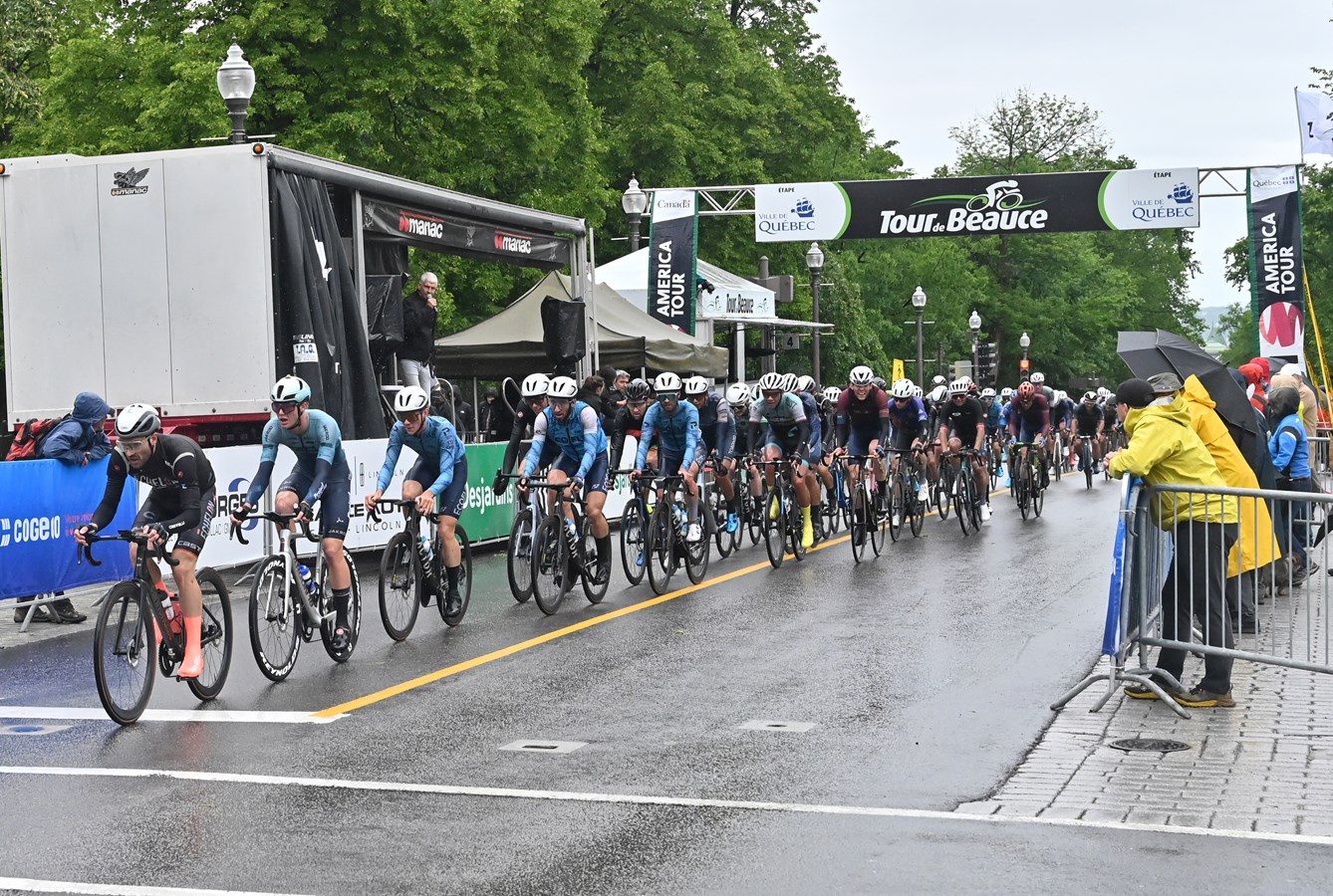 Tour de Beauce: l’Américain Tyler Stites l’emporte à Québec
