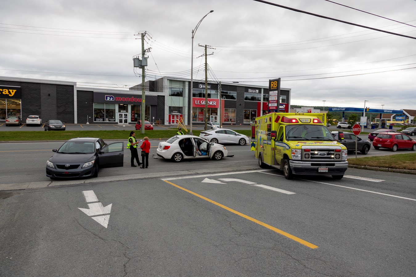 Un accident sur le boulevard Lacroix fait un blessé léger