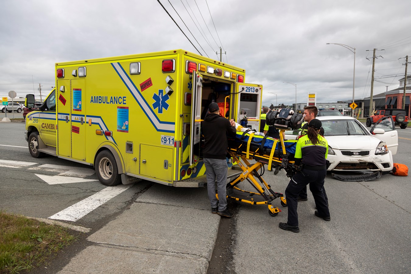 Un accident sur le boulevard Lacroix fait un blessé léger