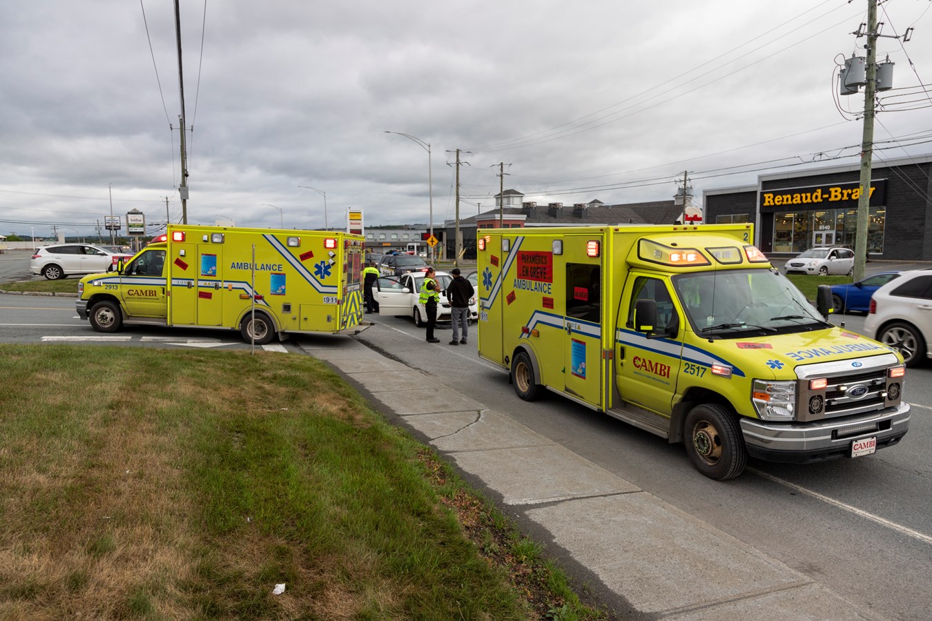 Un accident sur le boulevard Lacroix fait un blessé léger