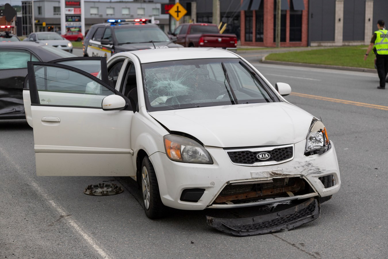Un accident sur le boulevard Lacroix fait un blessé léger