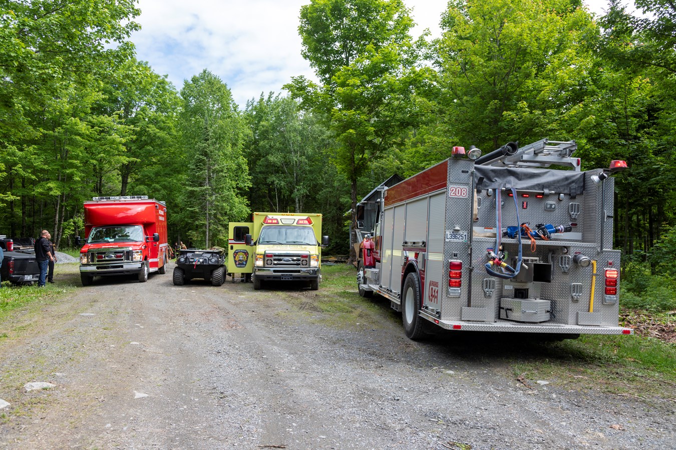 Un quadragénaire se blesse en forêt
