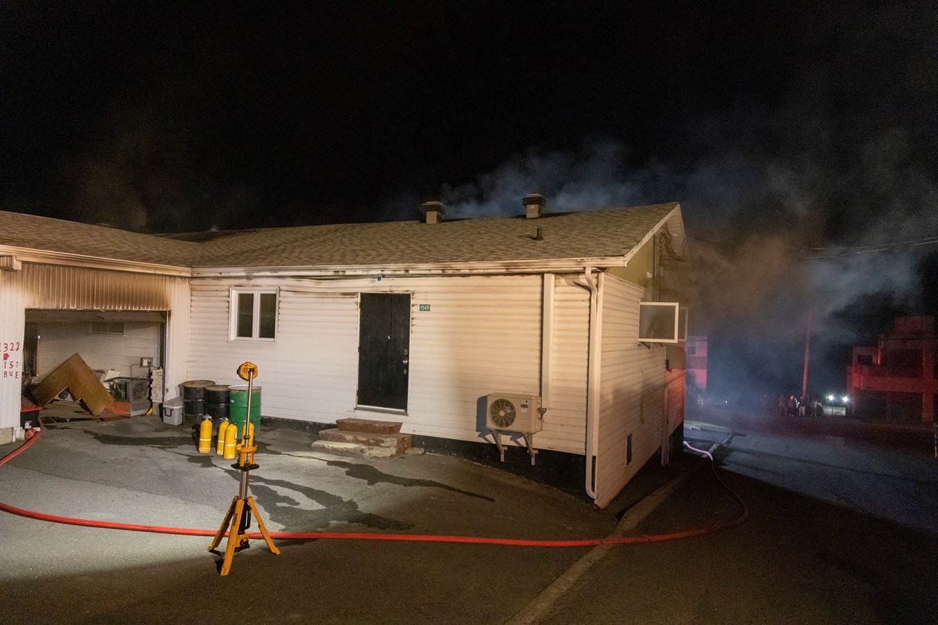 Incendie cette nuit à Saint-Côme Linière