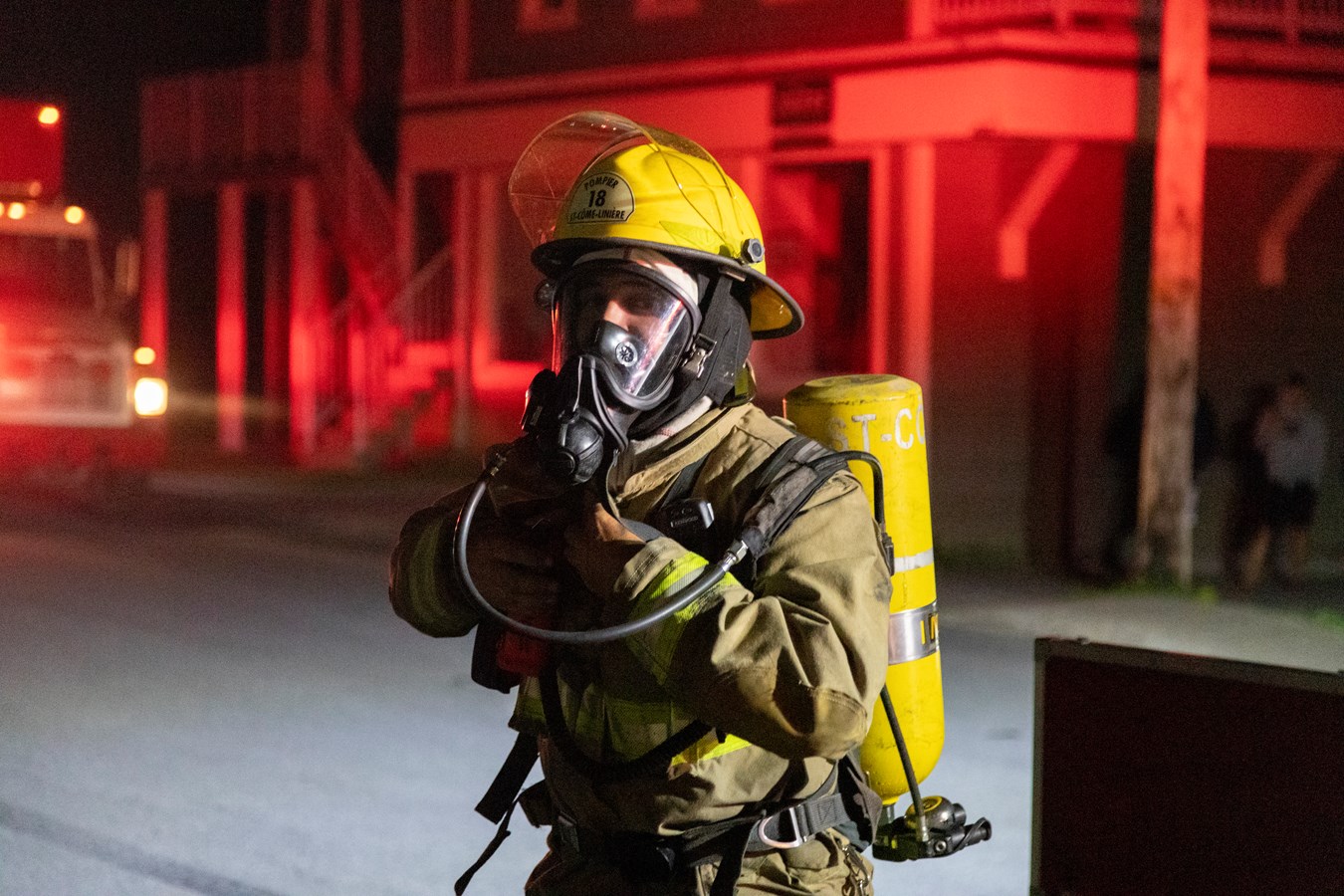 Incendie cette nuit à Saint-Côme Linière