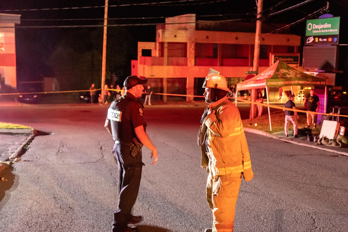 Incendie cette nuit à Saint-Côme Linière