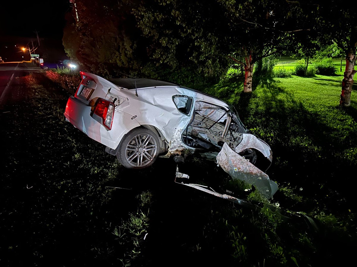 Un accident survenu hier soir a fait un blessé grave 