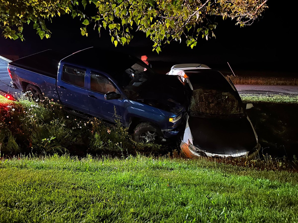 Un accident survenu hier soir a fait un blessé grave 