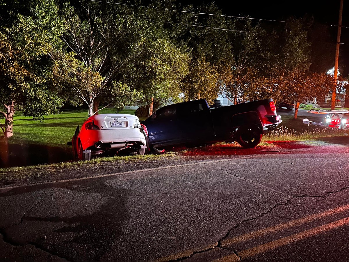 Un accident survenu hier soir a fait un blessé grave 