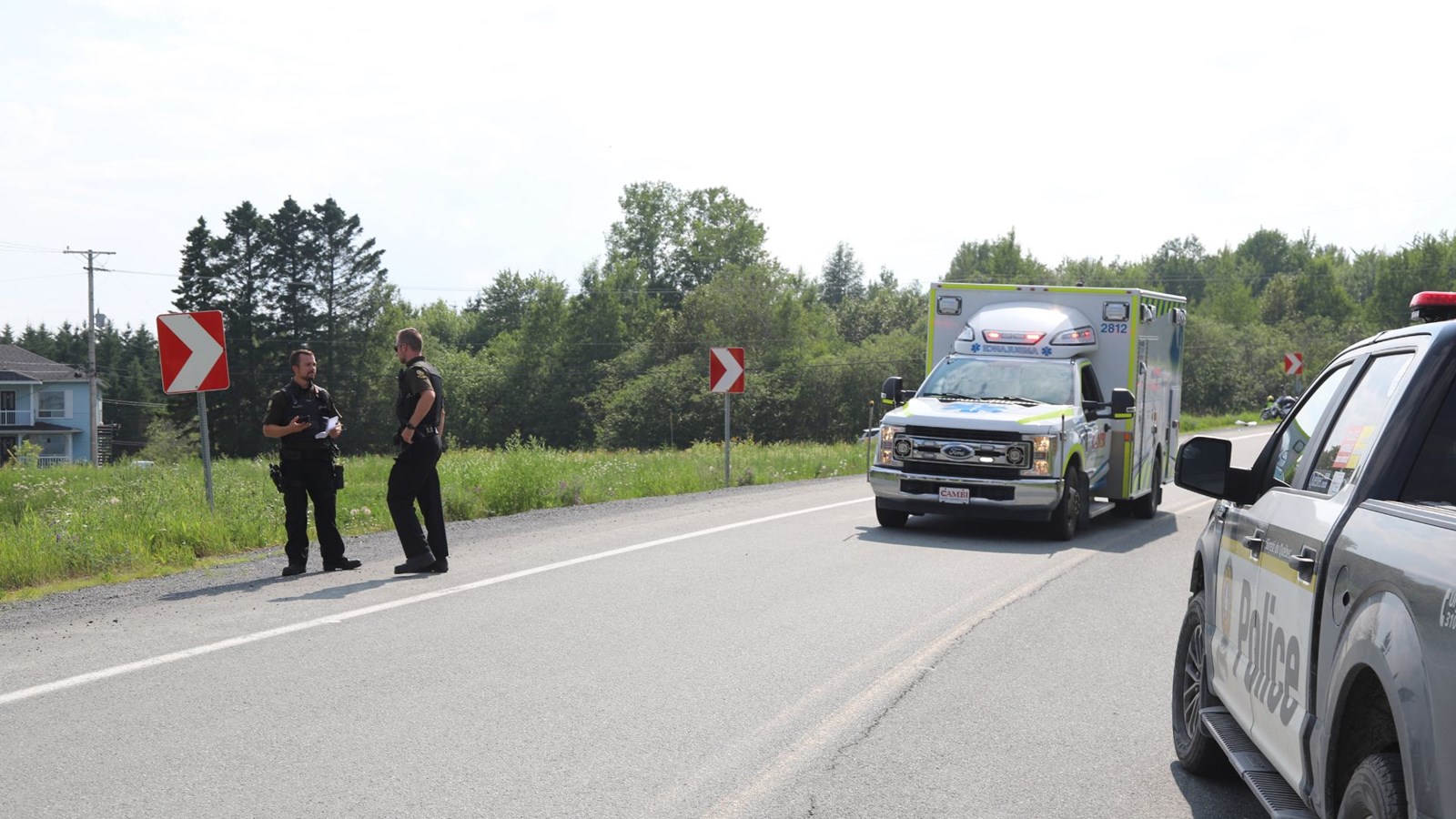 Accident à Beauceville: les deux motocyclistes sont décédés