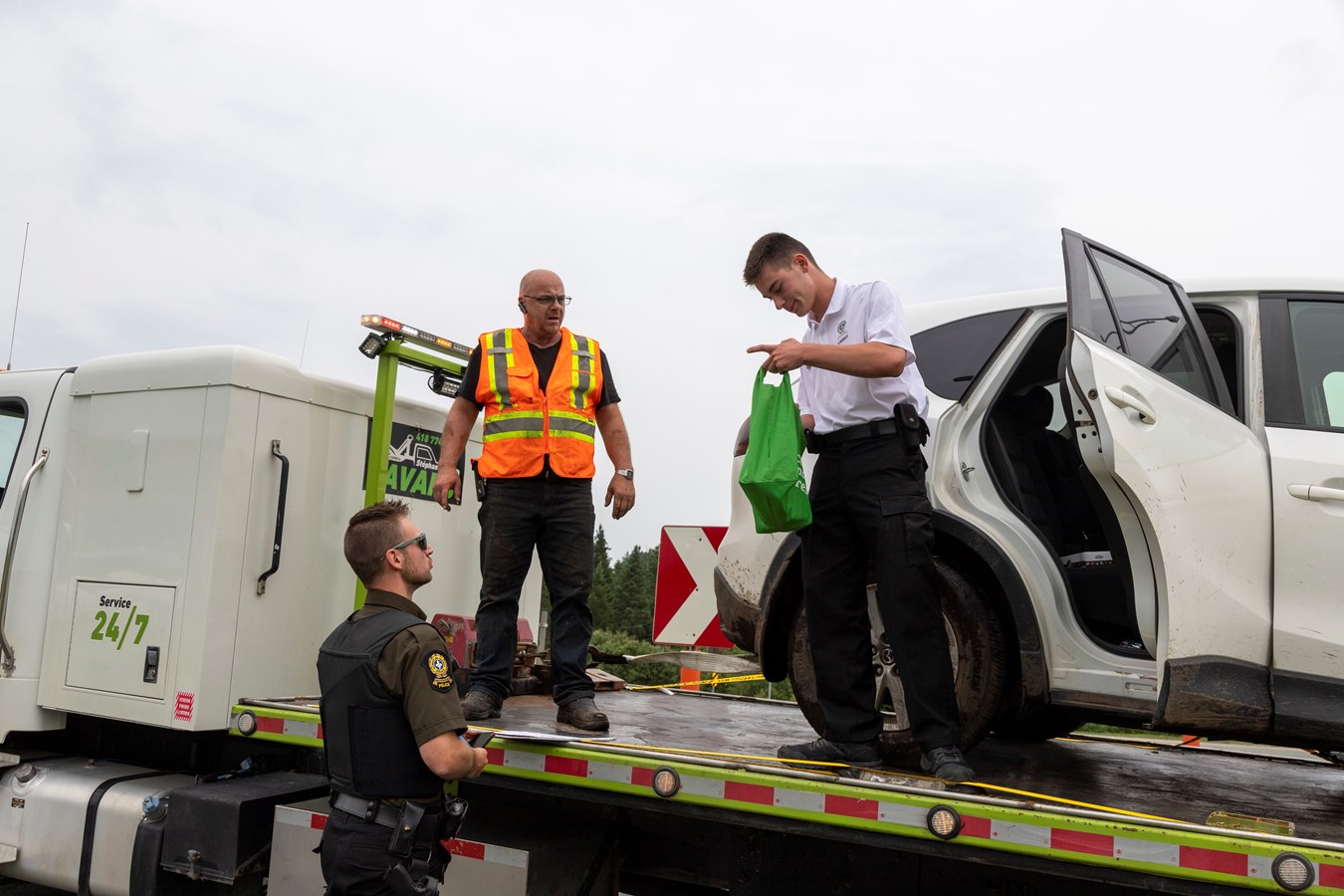 Beauceville: un accident de voiture qui impliquerait de l'alcool