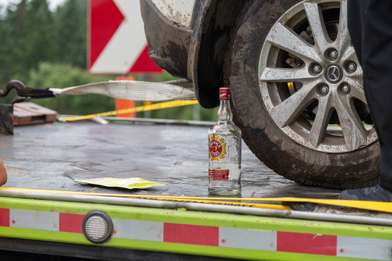 Beauceville: un accident de voiture qui impliquerait de l'alcool