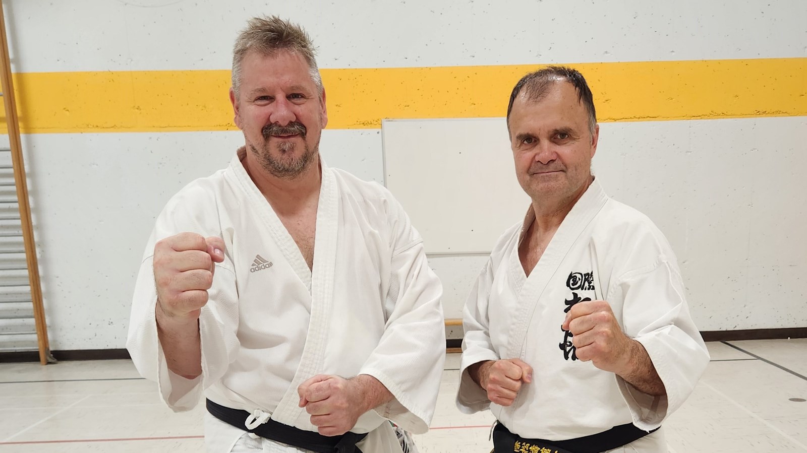 Roger Lafontaine et Michel Morin