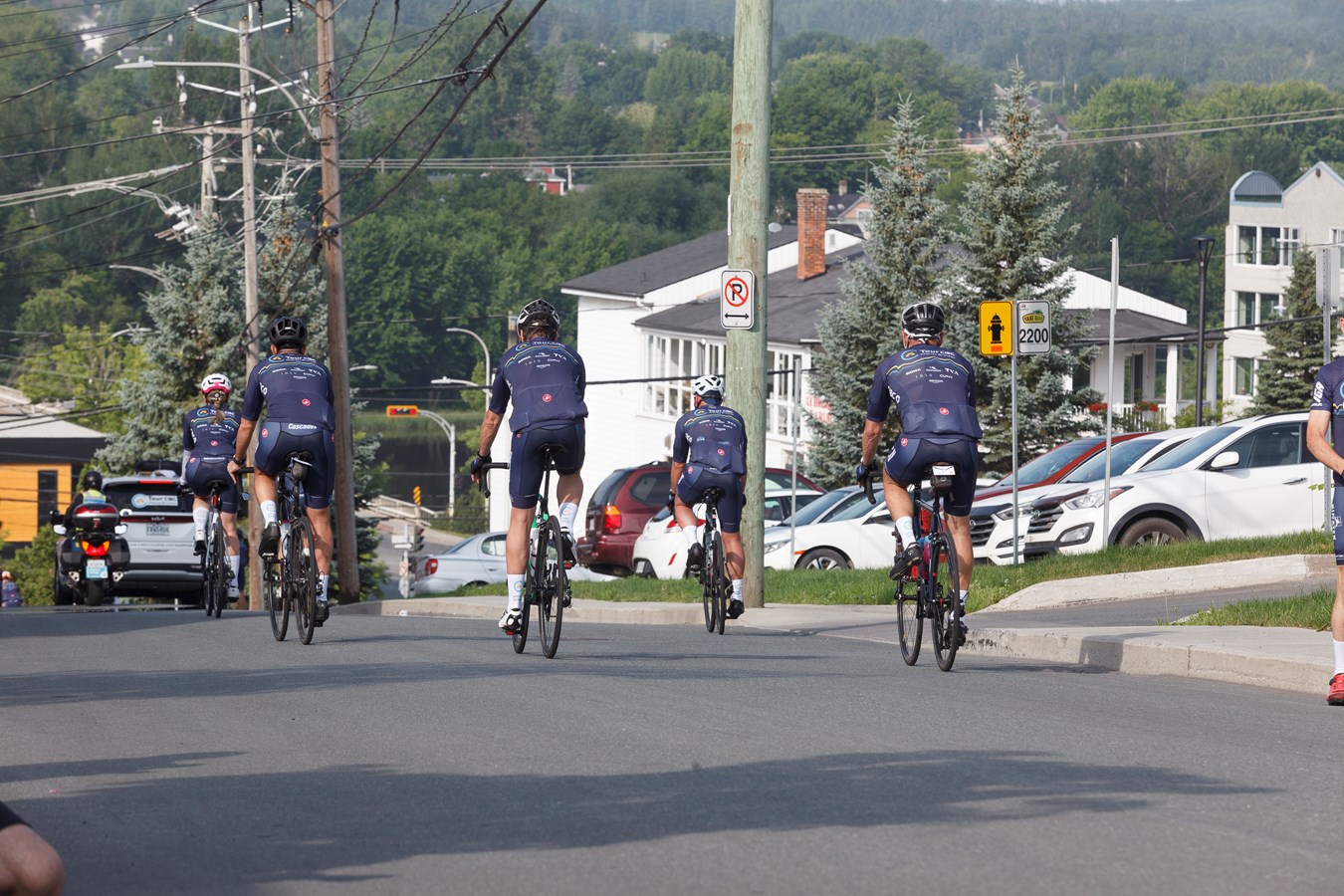 Le 27e Tour CIBC Charles-Bruneau est parti de Saint-Georges