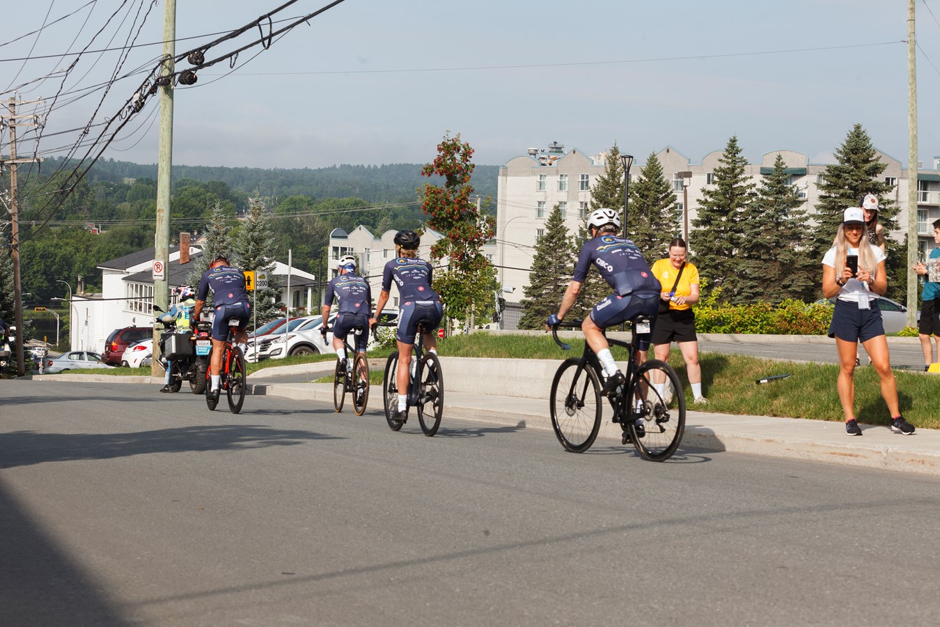 Le 27e Tour CIBC Charles-Bruneau est parti de Saint-Georges